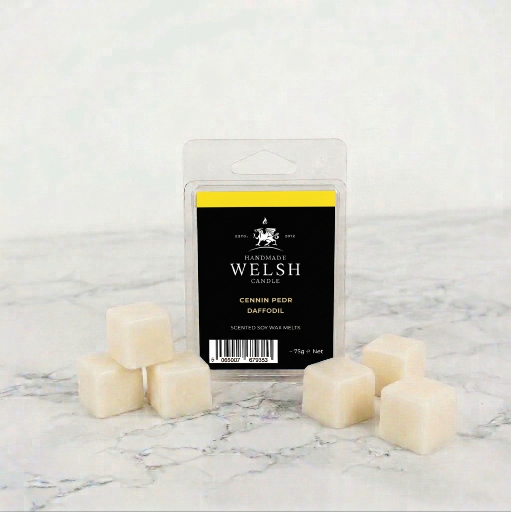Handmade Welsh Candle | Daffodil Wax Melts